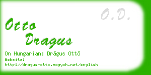 otto dragus business card